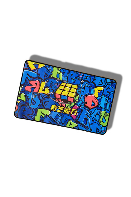 Training Mat - Hand-Drawn Graffiti (49X30 cm)
