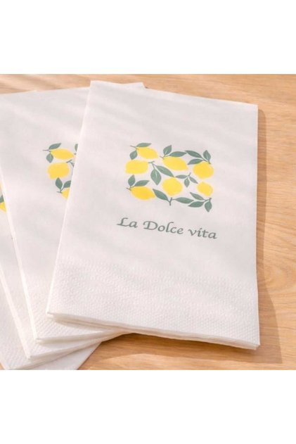 Kitchen La Dolce Vita Summer 20'li Kağıt Peçete - Renkli