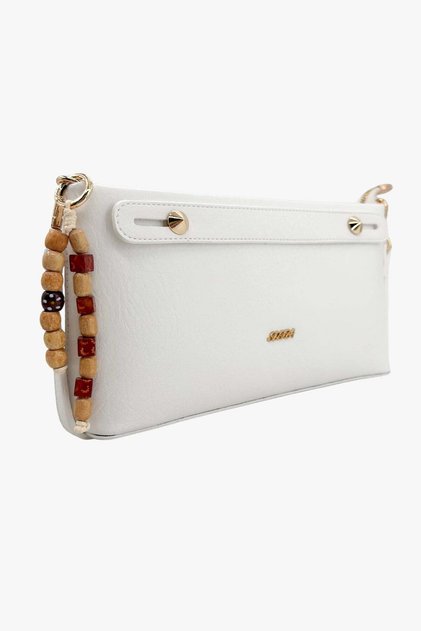 67-7207 Women's White Crossbody Bag