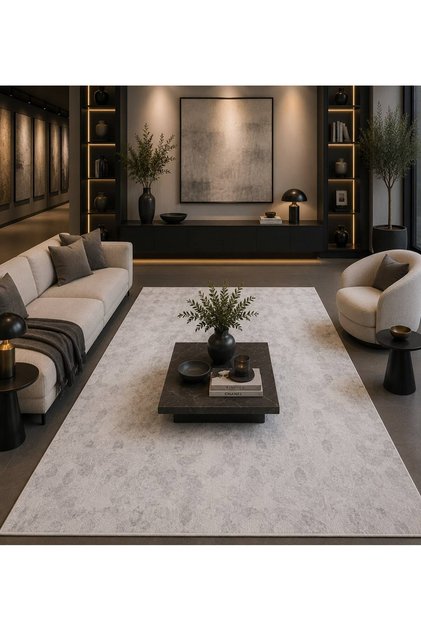 Esence 73391 061 Halı Leke Tutmaz, Tozumaz Yumuşak Modern Halı Salon Oturma Odası Halısı