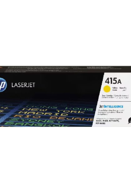 Original 415A Yellow LaserJet Toner Cartridge W2032A