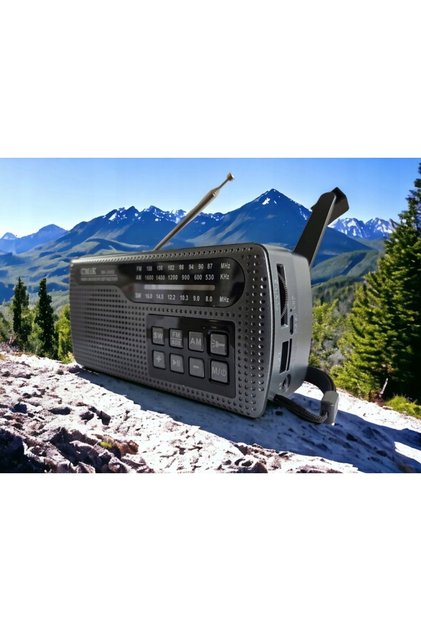 DIFUZOR BLUETOOTH FĂRĂ FIR SURVIVAL SOLAR RADIO LANTERNĂ CU DINAMO PENTRU CAMPING