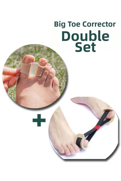 Big Toe Exerciser and Thumb Brace Silicone Roller in One - Hallux Valgus
