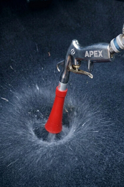 Apex Havalı Detaylı Temizlik Tabancası Bilyeli Kuru Temizleme