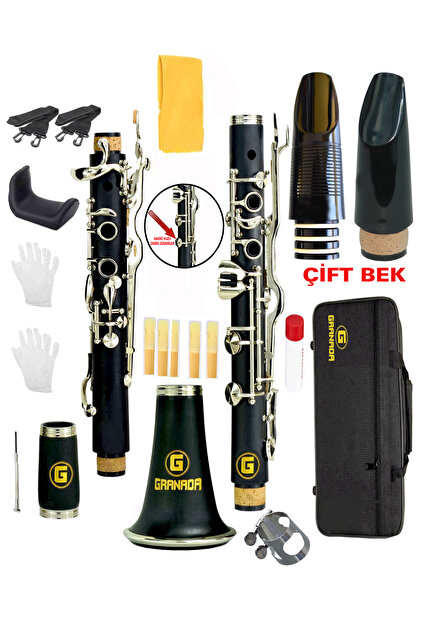müzikhane Pro Sol Klarnet 4 Yüzük Amati Stil ,Stand Nota Sehpası