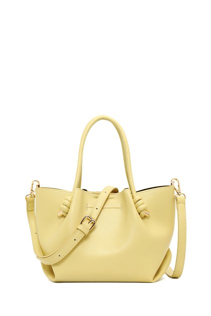 Women's Yellow Long Strap Mini Shoulder Bag 26Pbd264418