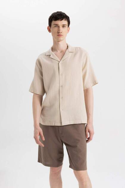 100% Cotton Relax Fit Shirt C7578Ax25Sm