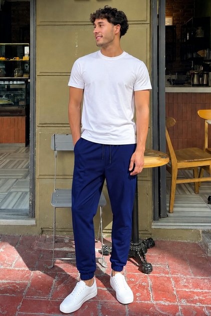 Indigo Men's Jogger Pants 6529