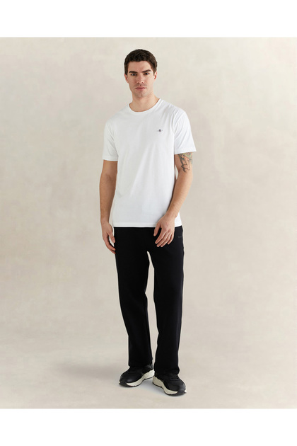 Erkek Siyah Regular Fit Eşofman Altı
