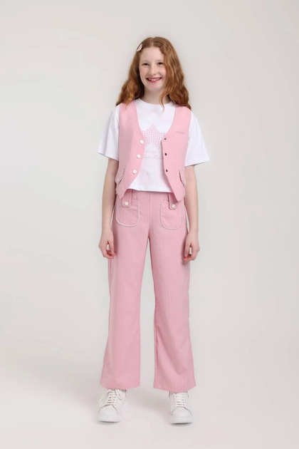 5-14 Years Old Aria Liora Girls' Set-Pink