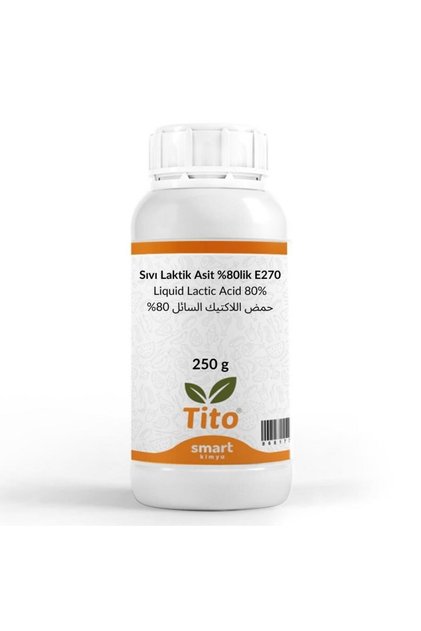 Sıvı Laktik Asit %80lik E270 250 g
