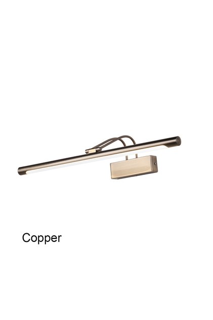 Warm White (2700-3500K) Copper 300mm Led Bathroom Wall Light Black Copper AC90-265V Interior Wall La
