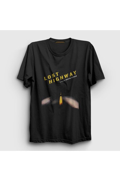 Unisex Black Poster David Lynch Lost Highway T-Shirt 466460Tt