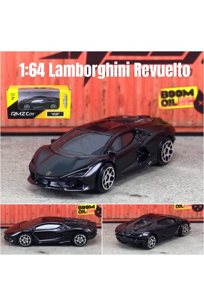 Lamborghini Revuelto 1/64 RMZ CiTY Diecast Toy Car Model Miniature 3-inch Free Wheels Collection Sui