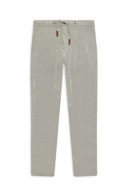 6 Drop Regular Fit Standard Cut Drawstring Waist L Stretch Fabric Gofre Classic Fabric Trousers