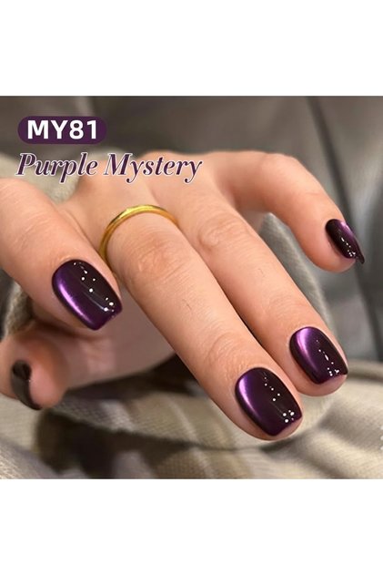 Autumn Water Light(Purple Mystery)/Sonbahar Işıltısı Kedi Gözü Kalıcı Oje(AW04)-10ml