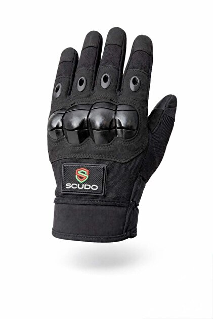 Strike 1 Long Finger Motorcycle Gloves - Ce En 13594:2015 Certified
