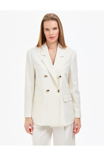 Ecru Comfort Fit Jacket 50320338-Vr019
