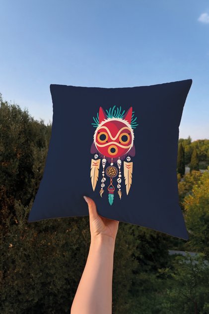 Antik Totem Gamer Anime Film Throw Pillow Cover 43X43 – Decorative Sofa Cushion Cover