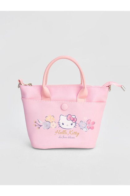 Hello Kitty Baskılı Kız Çocuk Omuz Çantası