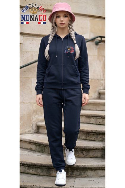 Unisex Casual Tracksuit Set Outdoor Full Zip