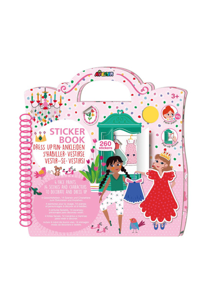 Çıkartma Kitabı - Dress Up Fun