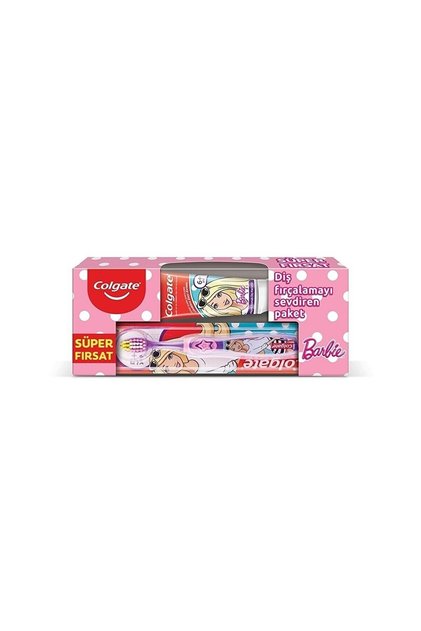 Barbie Toothbrush+Toothpaste 75ml 6+