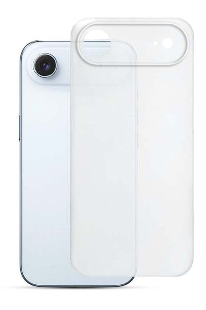 Air Skin Case Cover for Apple iPhone 17 Air - Sturdy Back Cover - Durable Thin Case - Drop Protection Cover - Frosted Clear