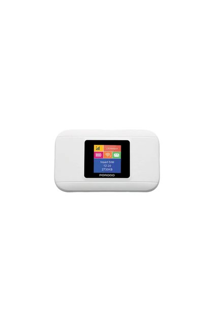 Nexfi 3000mAh 4g LTE Portable WiFi Router Multi-User Connection - White