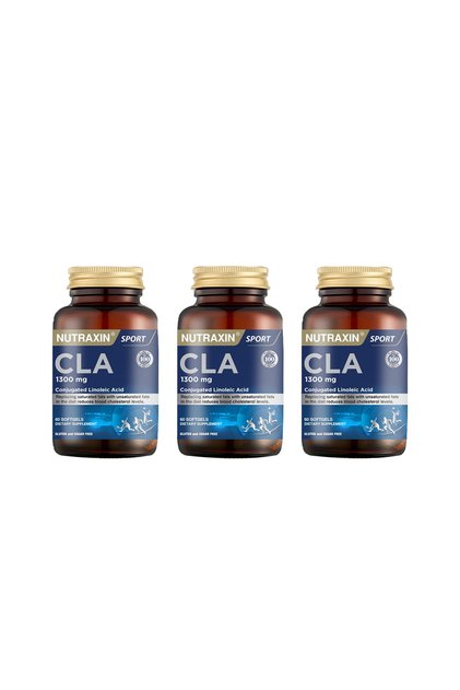 CLA Konjuge Linoleik Asit Softgel Kapsül 60 Tablet (3 Adet)
