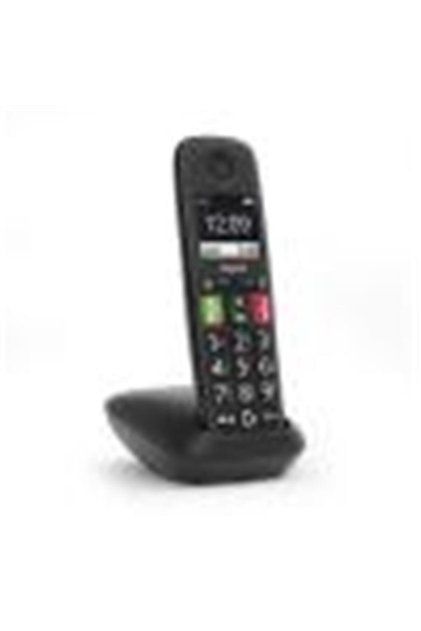 E290 Geniş Ekran Siyah Telsiz Dect Telefon