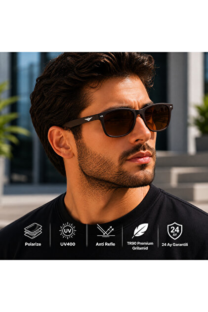EXELİNE 119-Exeline Col Premium Serisi Rb Siyah Model Polarize