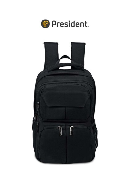 Premium Laptop Backpack with USB & Type-C Charging Ports – Water Resistant, Durable Travel & Office Bag (BLACK)