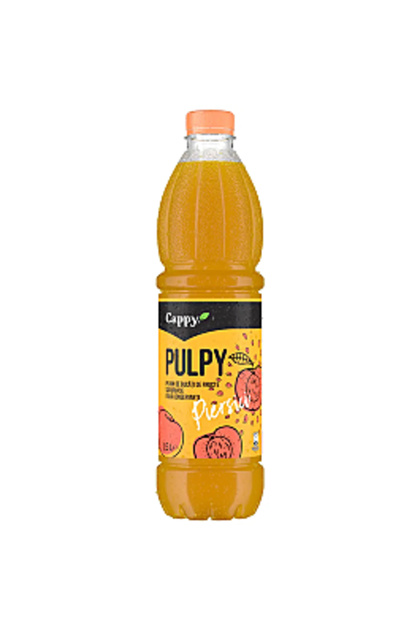 Băutură răcoritoare cu pulpă, fără gaz, cu piersici 1,5 L