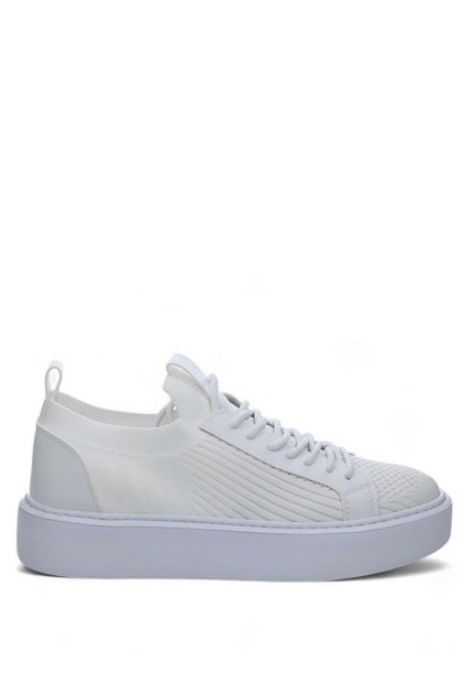Men's White Knitwear Daily Walking Sports Shoes 588