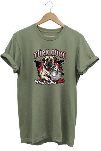 Men's 2026 World Cup Fan Kangal Printed Short Sleeve T-Shirt
