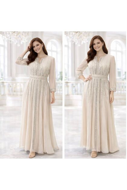 Soft evening dress