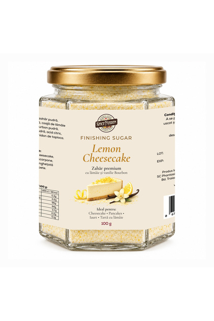 Zahăr Aromatizat Lemon Cheesecake - Finishing Sugar