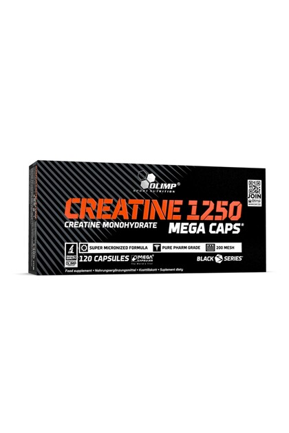Κρεατίνη 1250 Mega Κάψουλες (120 Κάψουλες)