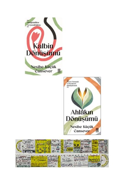Kalbin Dönüşümü - Ahlakın Dönüşümü 2 Kitap Set Nesibe Küçük Cansever + Özel Cetvel