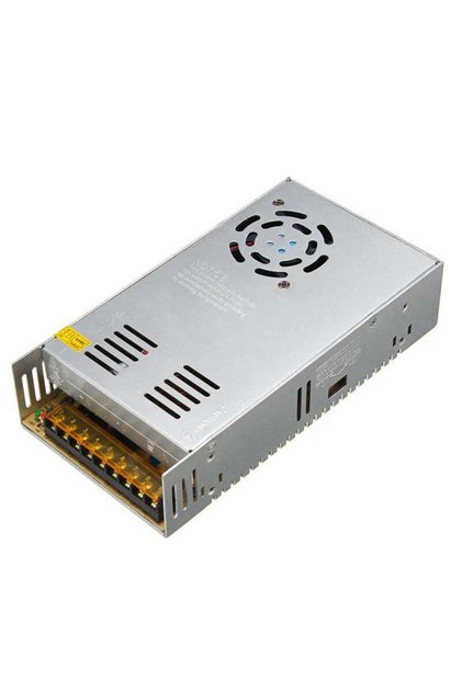 Професионално 12V импулсно захранване, метален корпус с вентилатор