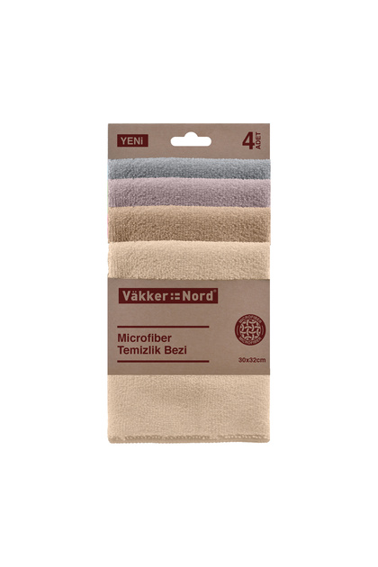 Microfiber Temizlik Bezi 4'lü