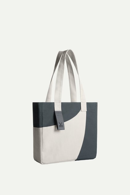 Gri Unisex Tote Bag Çanta | (Meclo Mini - Torm)