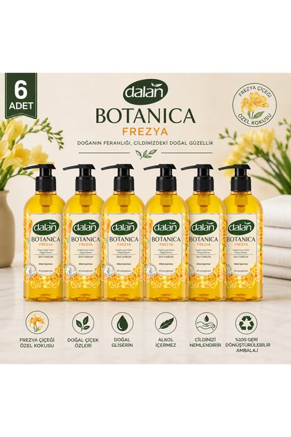 Botanica Frezya Liquid Soap 500 ml X 6