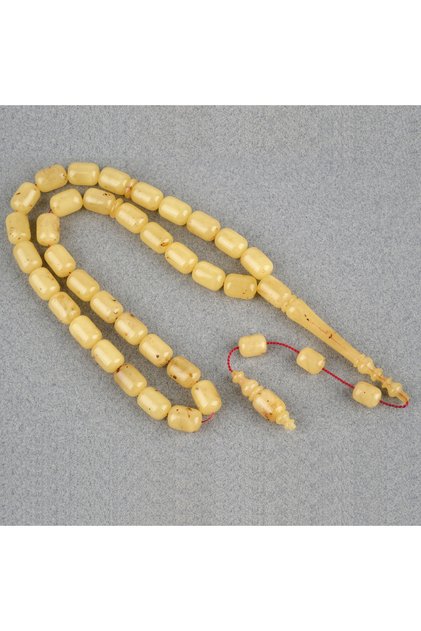 Russian Kaliningrad Tek Kaya Damla Usta Handmade Capsule Cut 8X11.5Mm Prayer Beads