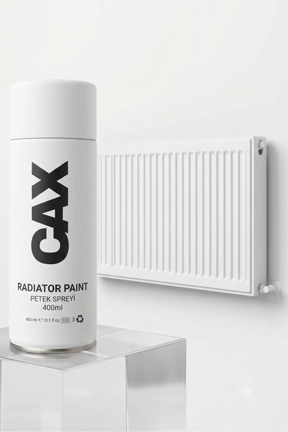 CAX Radyatör ve Petek Boyası 400ml – Çizilmez ve Sararmaz Özel Formül