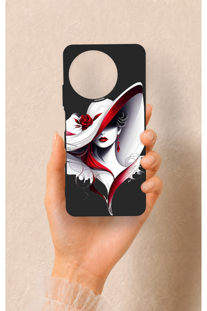 Realme 11 Compatible Mademoiselle Patterned Silicone Case