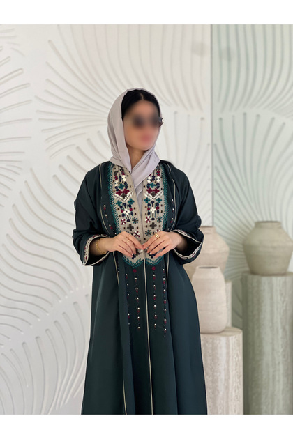 Abaya Ertu Lenn Embroidered Kluş