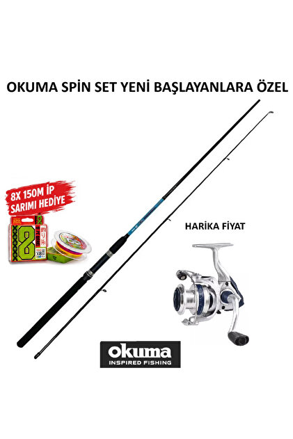 Okuma Outrax Combo Spin 243cm 10-35gr Makine Kamış Set - Fiyatı