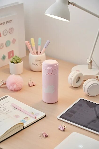 Lisanslı Hayvan Serisi Isı Yalıtımlı Şişe 300 mL – Pembe